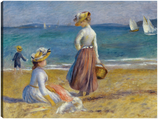 Figuras en la playa (1890) - Pierre-Auguste Renoir