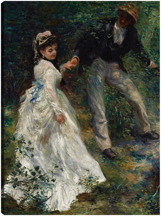 El Paseo (1870) - Pierre-Auguste Renoir