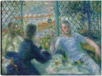 Almuerzo en el Restaurante Fournaise (El almuerzo de los remeros) (1875) - Pierre-Auguste Renoir