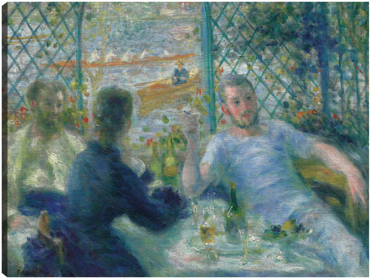 Almuerzo en el Restaurante Fournaise (El almuerzo de los remeros) (1875) - Pierre-Auguste Renoir