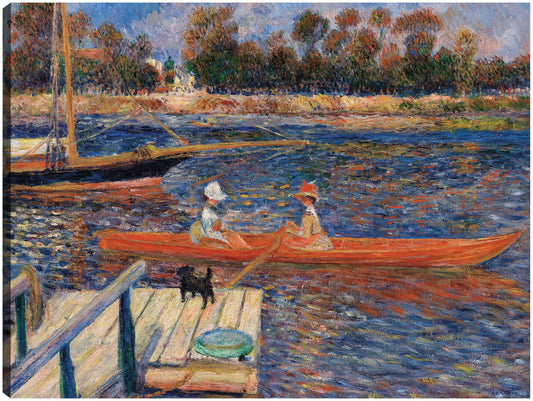 El Sena en Argenteuil (La Seine Ã Argenteuil) (1888) - Pierre-Auguste Renoir