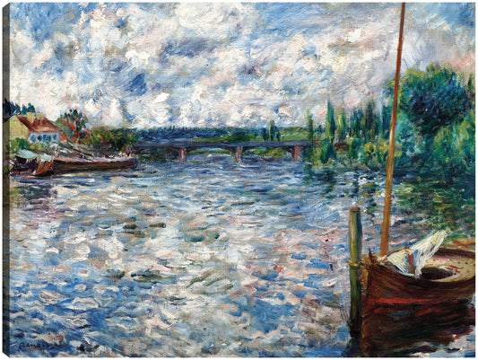 El Sena en Chatou (1874) - Pierre-Auguste Renoir