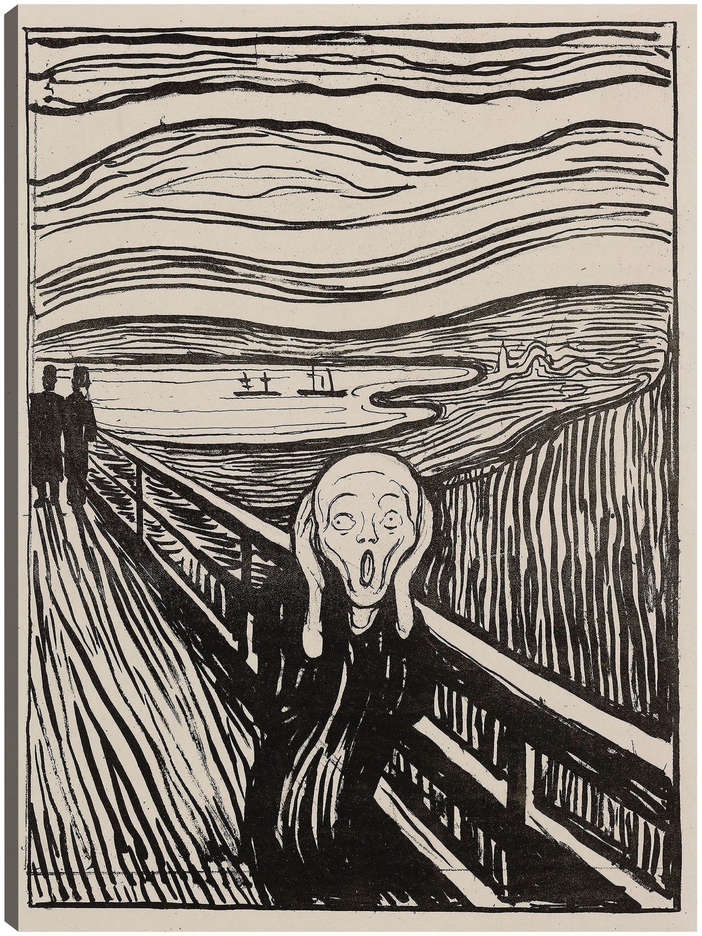 El grito I (1895) - Edvard Munc