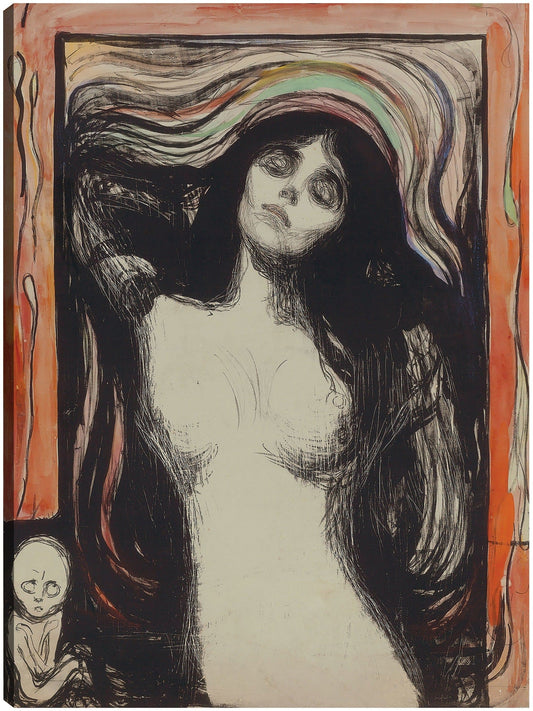 Virgen (1895-1896) - Edvard Munch