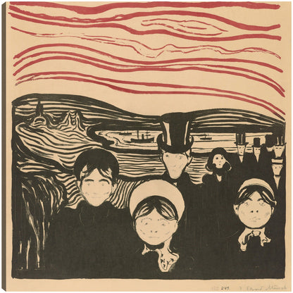 Angustia (1896) - Edvard Munch