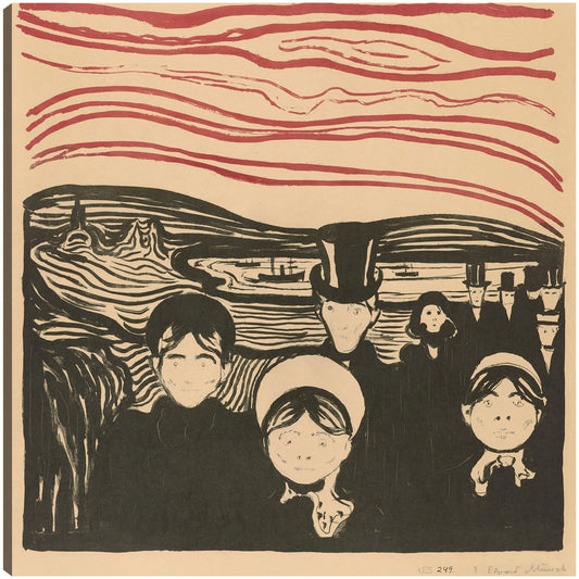 Angustia (1896) - Edvard Munch