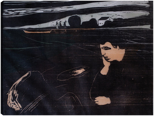 Tarde (Melancolía III) (1902) - Edvard Munch