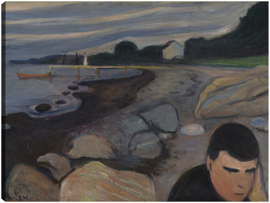Melancolía (1892) - Edvard Munch