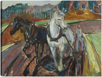 Arado de otoño (1919) - Edvard Munch