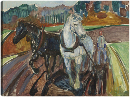 Arado de otoño (1919) - Edvard Munch