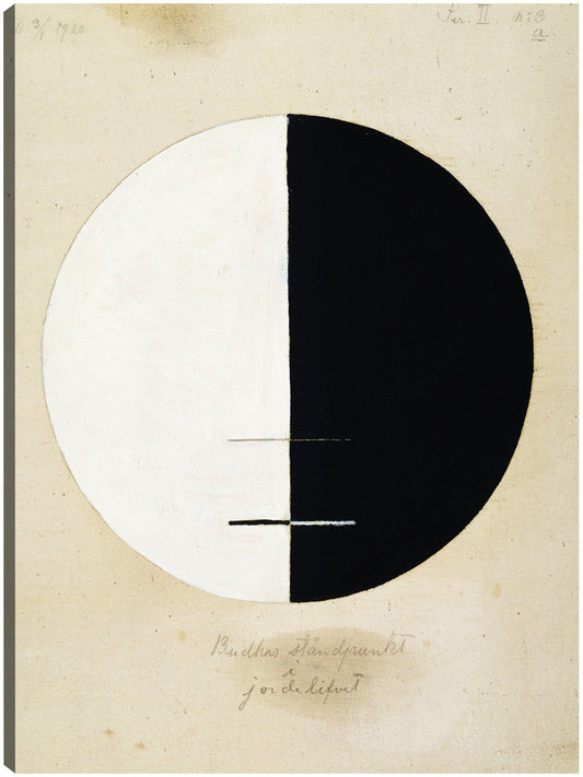Punto de vista de Buda en la vida terrenal No. 3 (1920) - Hilma af Klint