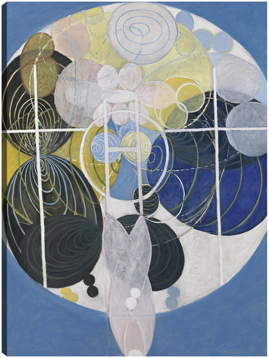 Las pinturas de grandes figuras, n.º 5, grupo 3 (1907) - Hilma af Klint