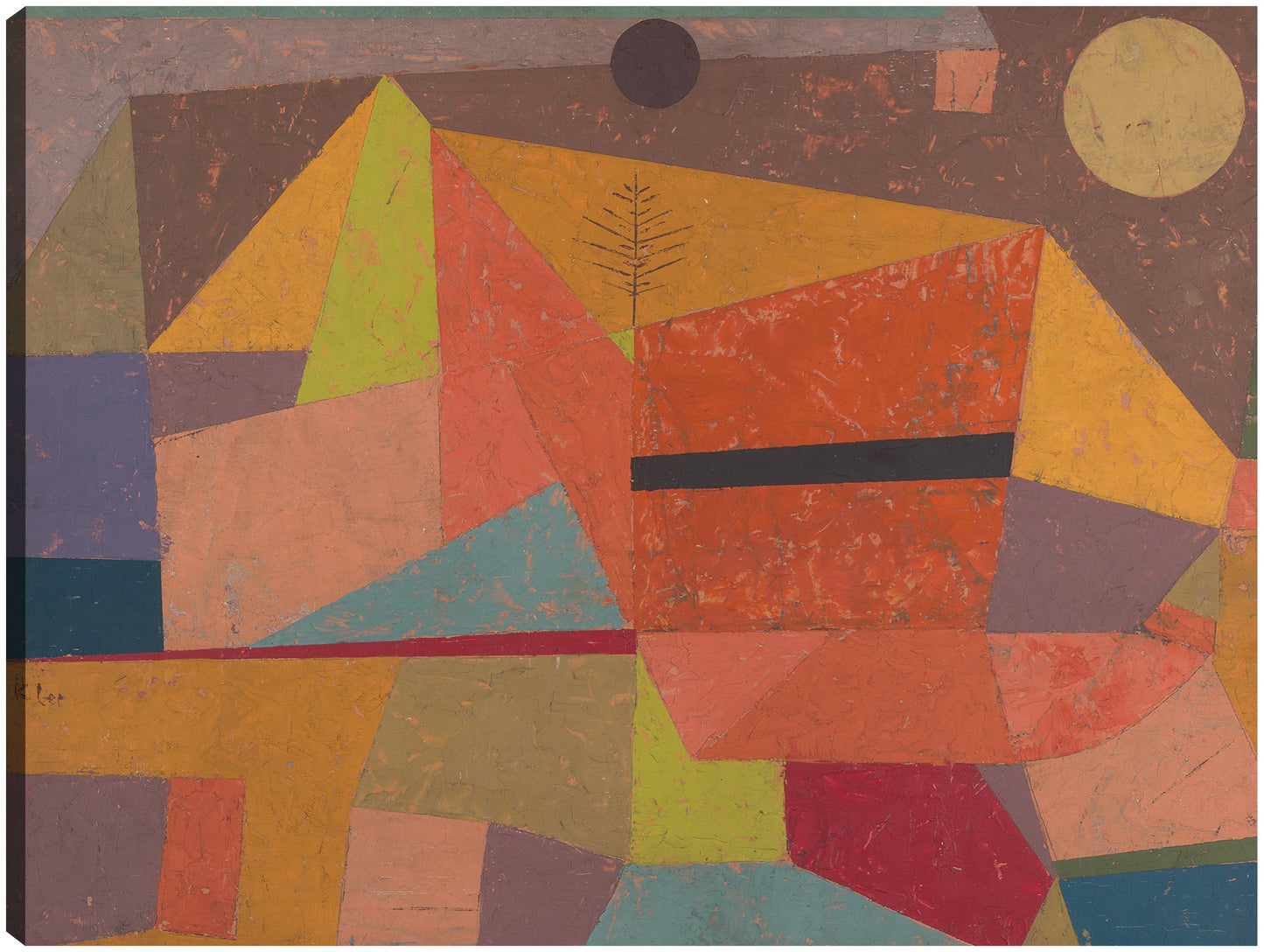 Alegre paisaje de montaña (1929) - Paul Klee