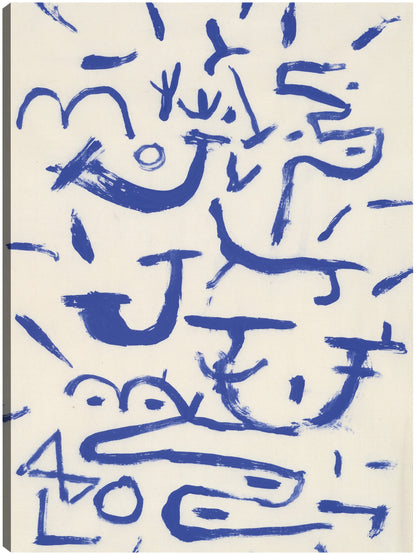 Arrastrándose y acabando con los árboles (1937) - Paul Klee