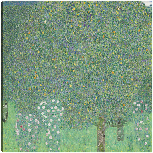 Rosales bajo los árboles - Gustav Klimt