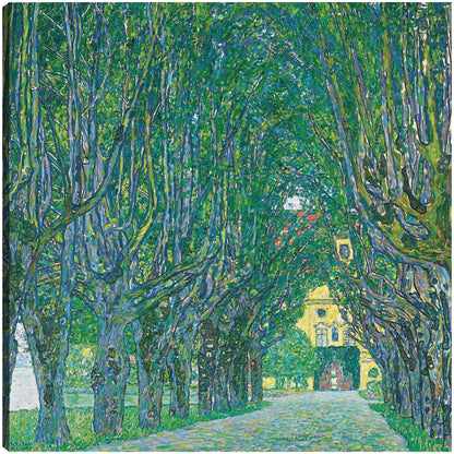 Avenida al castillo de Kammer (1912) - Gustav Klimt