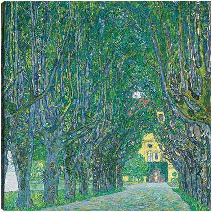 Avenida al castillo de Kammer (1912) - Gustav Klimt