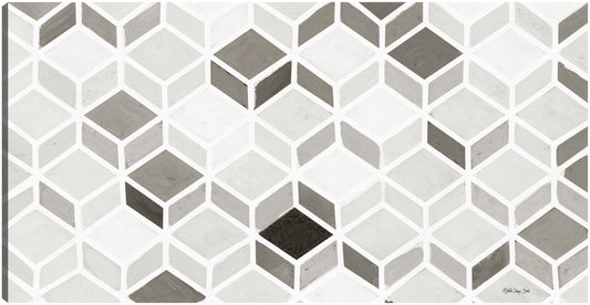 Patrón blanco y gris. - Stellar Design Studio