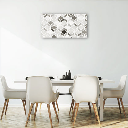 Patrón blanco y gris. - Stellar Design Studio