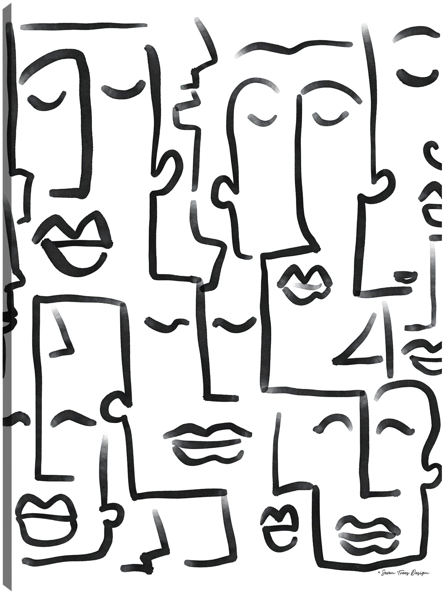 Caras Dibujo - Seven Trees Design
