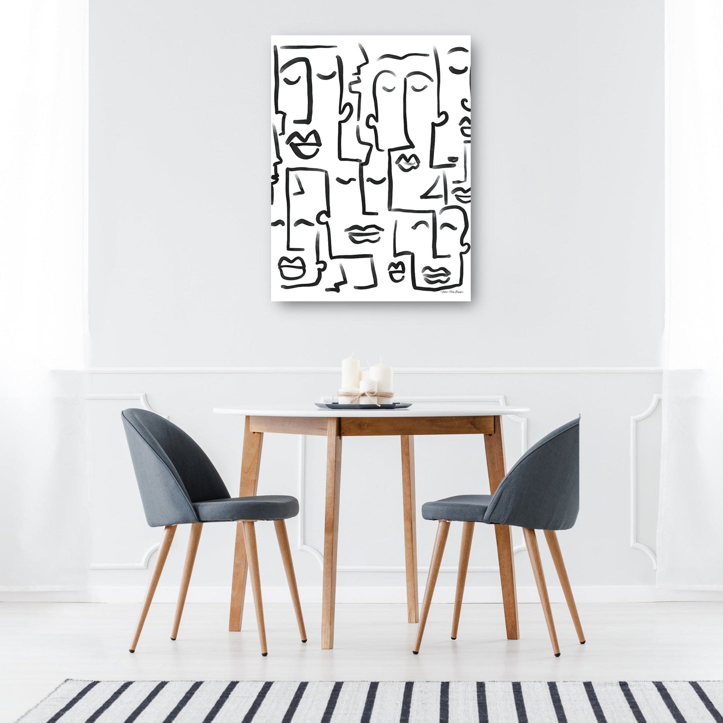 Caras Dibujo - Seven Trees Design