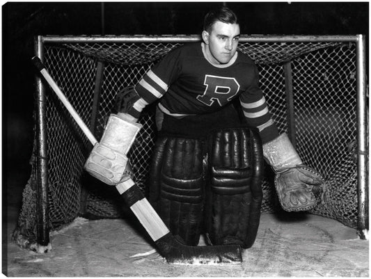 Portero de hockey vintage - Vintage Images