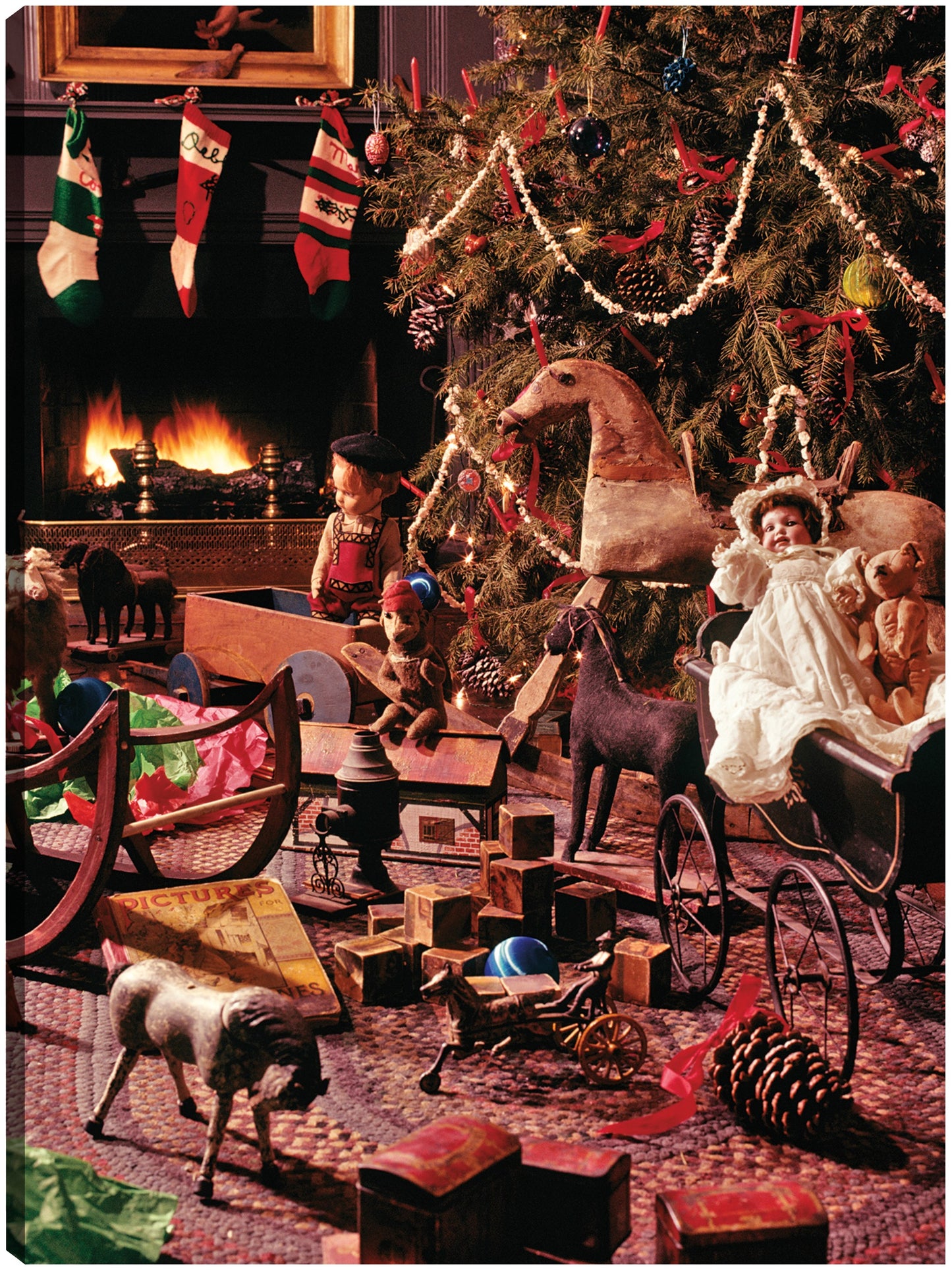 Juguetes retro de Nochebuena - Vintage Images