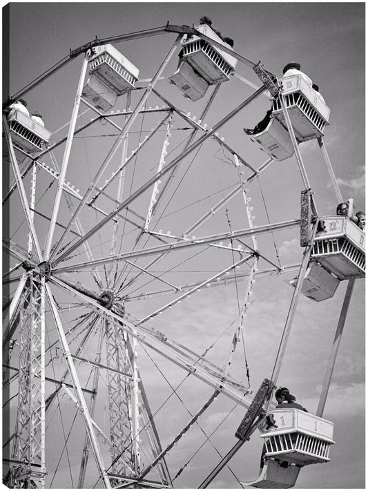 Noria de la feria rural - Vintage Images