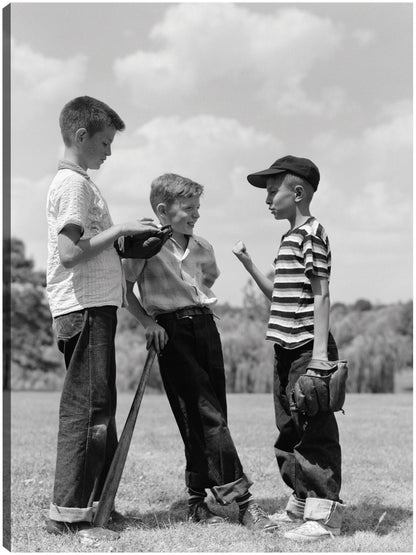 Mejores amigos del béisbol - Vintage Images