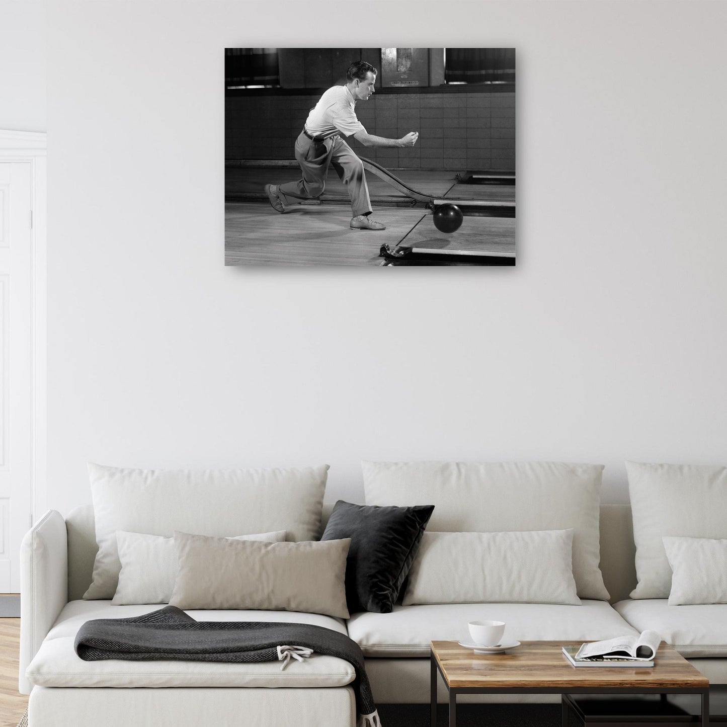 Hombre de bolos vintage - Vintage Images
