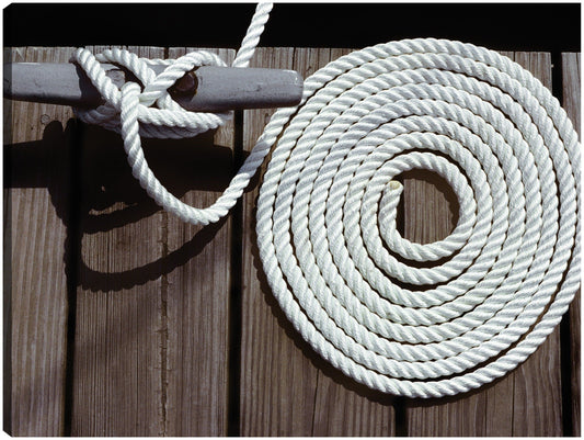 Cuerda del muelle costero - Vintage Images