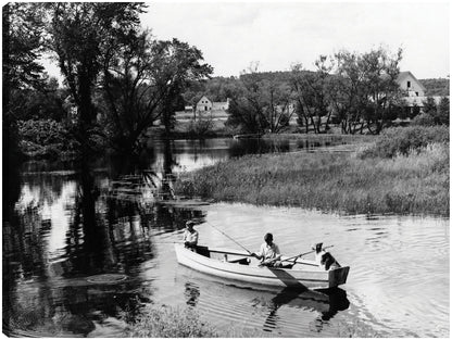 Bote de remos de verano - Vintage Images