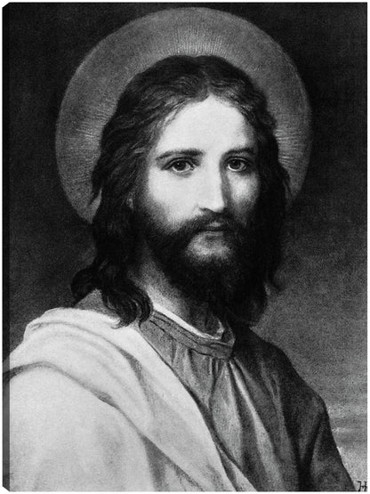 Retrato de Jesús Halo - Vintage Images