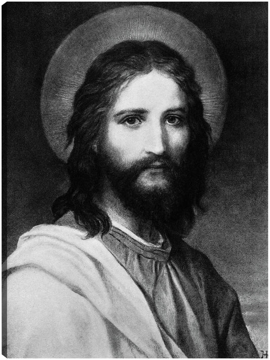 Retrato de Jesús Halo - Vintage Images