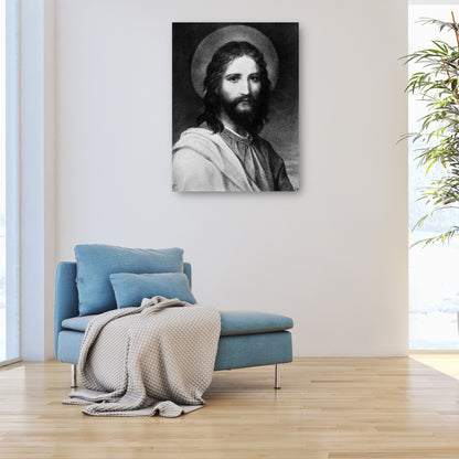 Retrato de Jesús Halo - Vintage Images