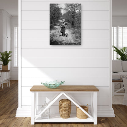 Vintage Country Road Boy - Vintage Images
