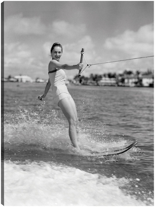 Lago Retro Waterski - Vintage Images