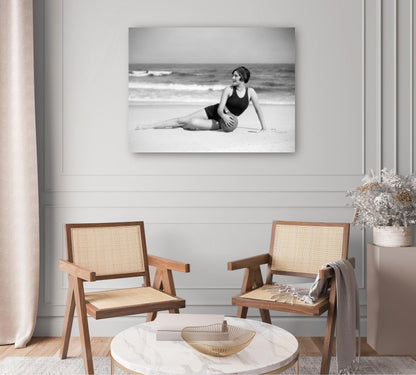 Modelo de playa vintage - Vintage Images