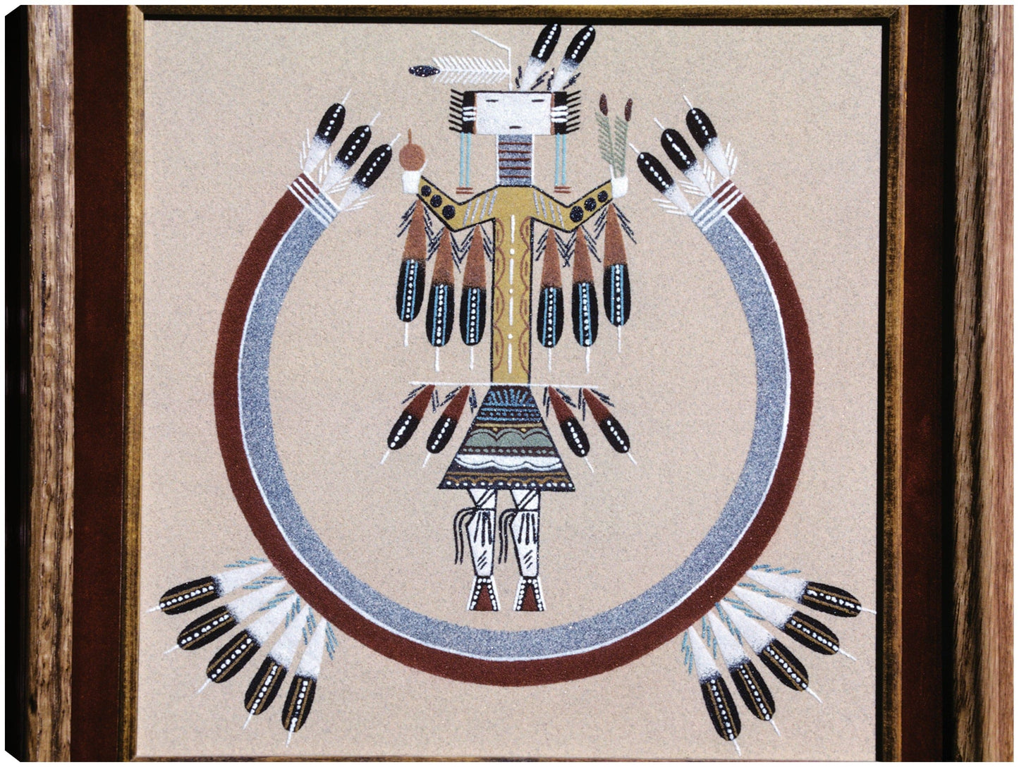Pintura de arena navajo - Vintage Images