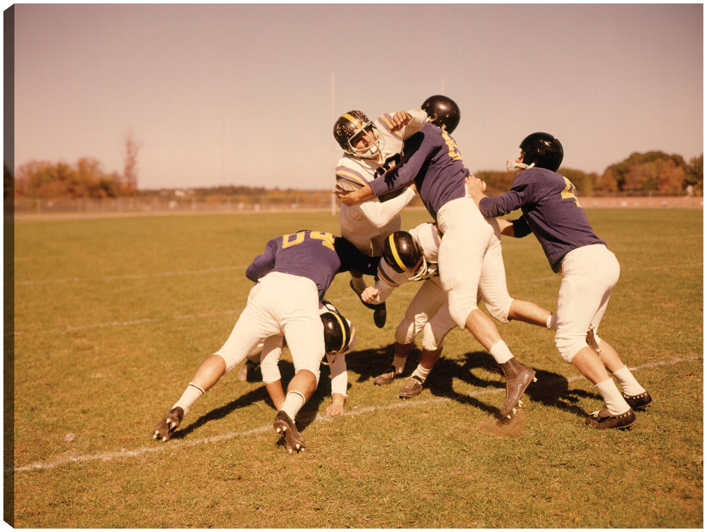 Tackle de fútbol vintage - Vintage Images
