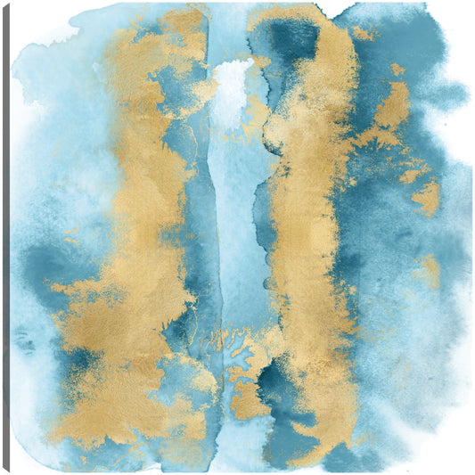Aqua Mist con Oro I - Bella Riley