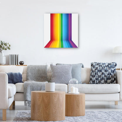 Fondo de perspectiva de arco iris - DP Gallery