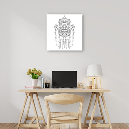 Ilustración de vector de mano Hamsa - DP Gallery