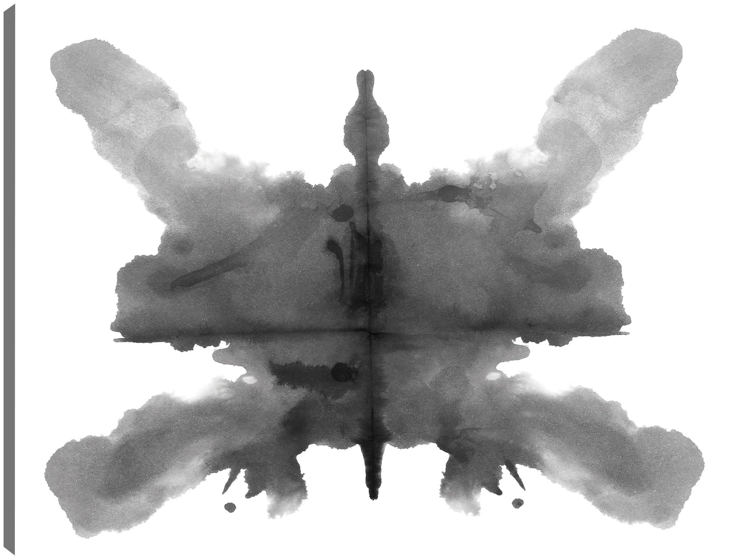 Prueba de mancha de tinta de Rorschach aislada sobre fondo blanco 3 - DP Gallery