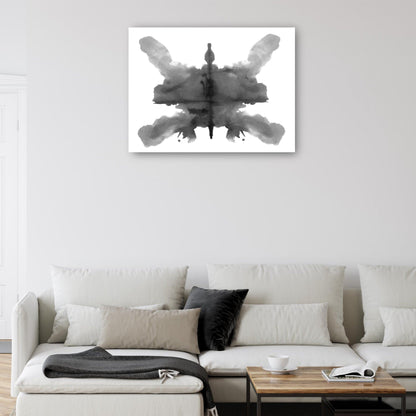 Prueba de mancha de tinta de Rorschach aislada sobre fondo blanco 3 - DP Gallery