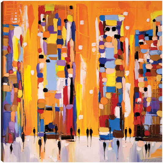 Atardecer naranja - Ekaterina Ermilkina