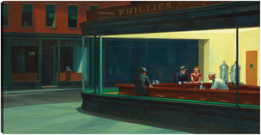 Halcones nocturnos (1942) - Edward Hopper