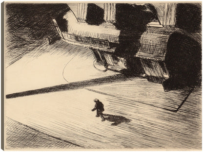 Sombras nocturnas (1921) - Edward Hopper