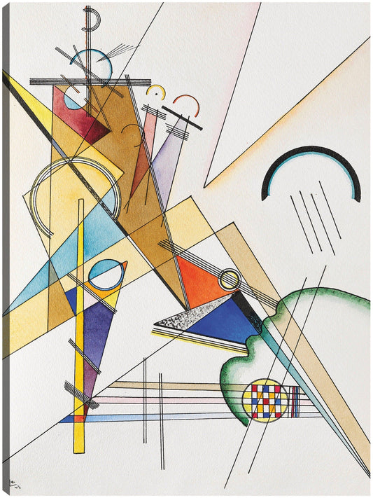 Tejido (1923) - Wassily Kandinsky