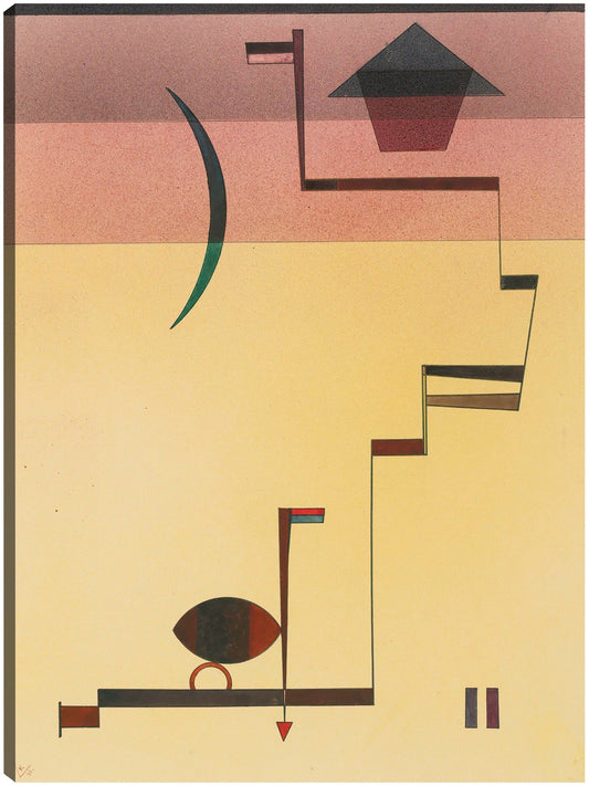 Eckig (Angular) (1931) - Wassily Kandinsky